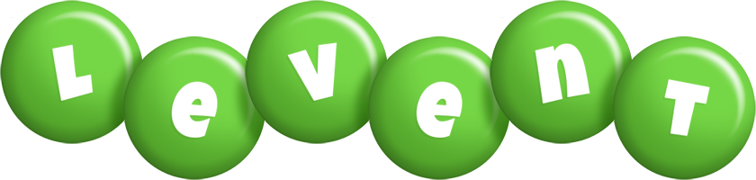 Levent candy-green logo