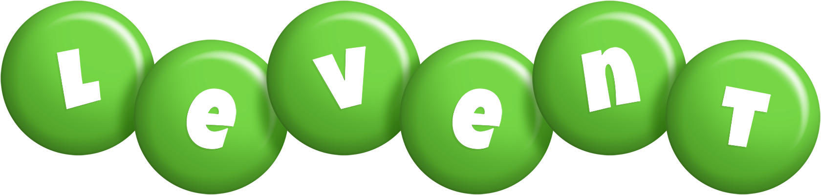 Levent candy-green logo