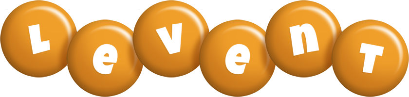 Levent candy-orange logo