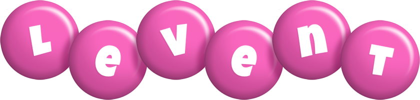 Levent candy-pink logo