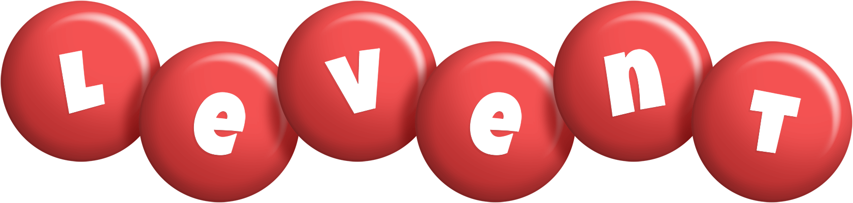 Levent candy-red logo