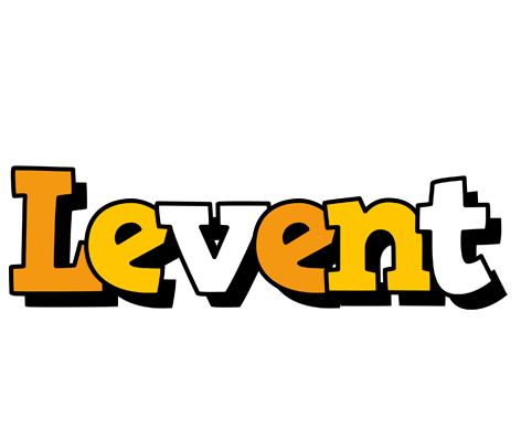 Levent cartoon logo