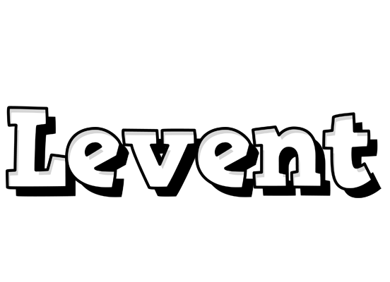 Levent snowing logo