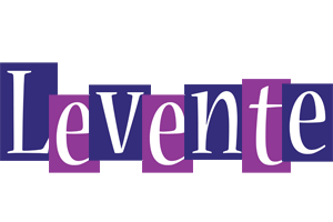 Levente autumn logo