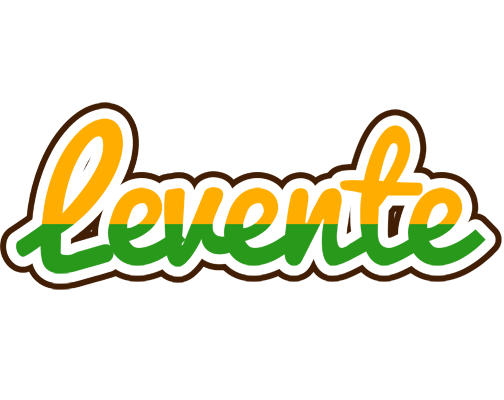 Levente banana logo