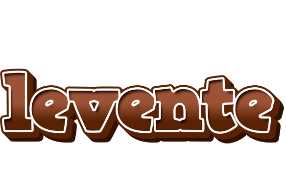 Levente brownie logo