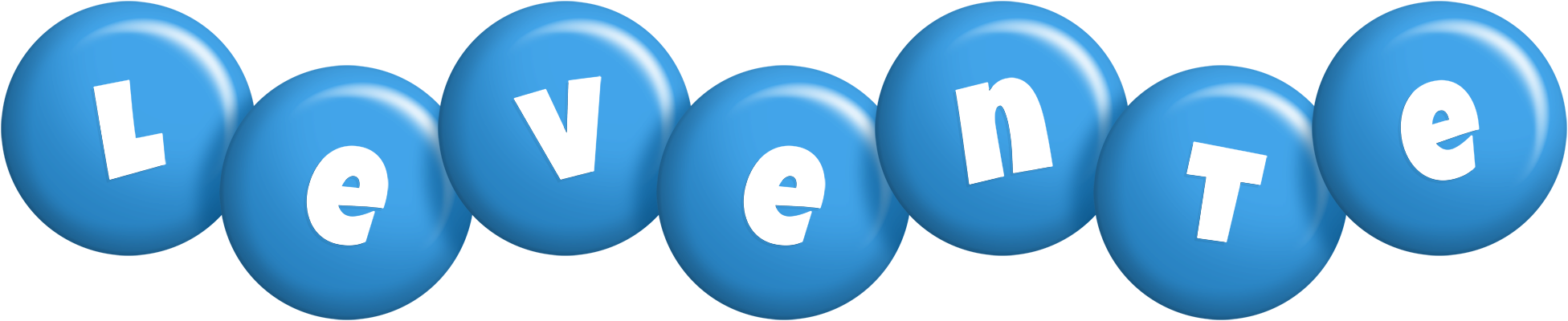 Levente candy-blue logo