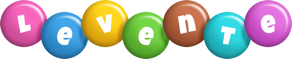 Levente candy logo