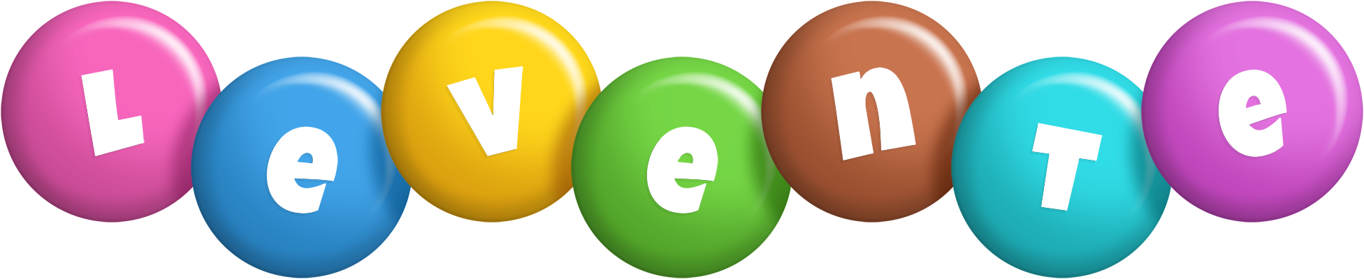 Levente candy logo