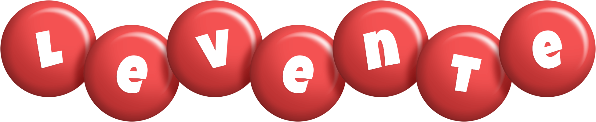 Levente candy-red logo