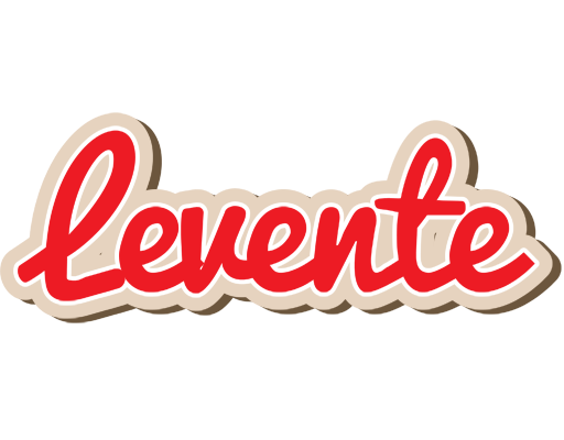 Levente chocolate logo