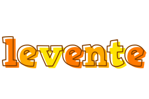 Levente desert logo