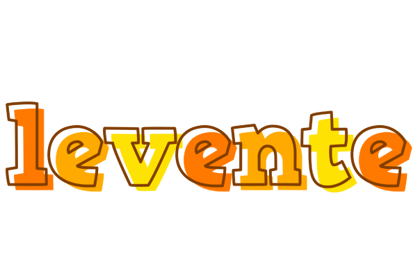 Levente desert logo