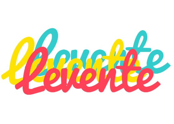 Levente disco logo