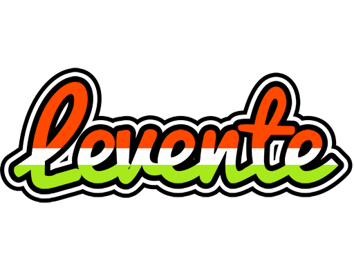 Levente exotic logo