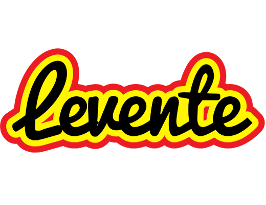 Levente flaming logo