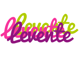 Levente flowers logo