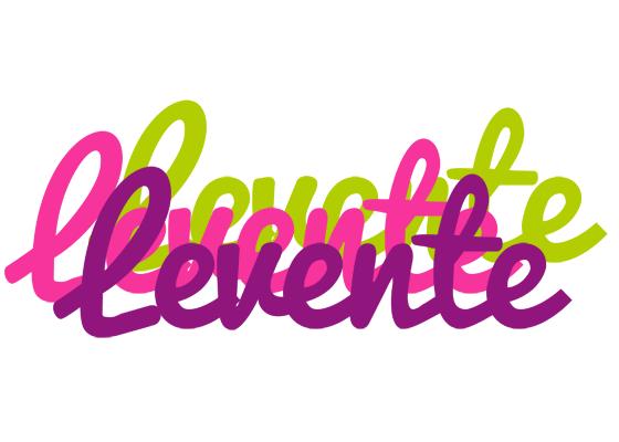 Levente flowers logo