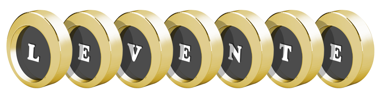 Levente gold logo