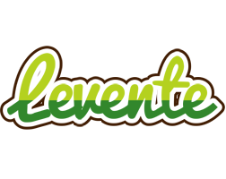 Levente golfing logo