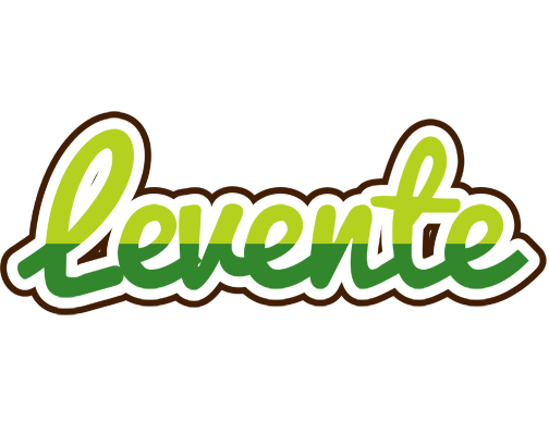 Levente golfing logo