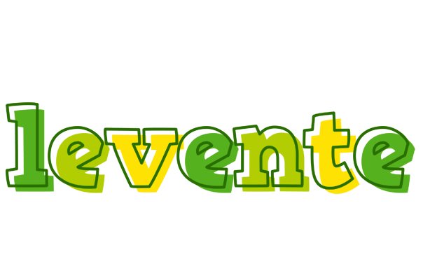 Levente juice logo