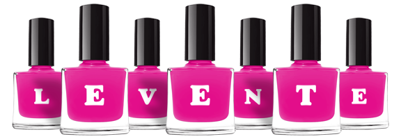 Levente nails logo