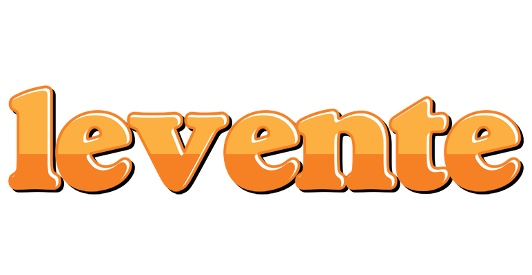 Levente orange logo