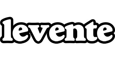 Levente panda logo