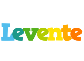 Levente rainbows logo