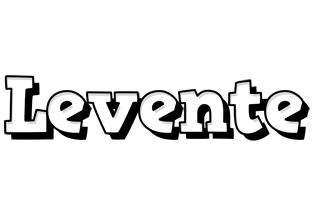 Levente snowing logo