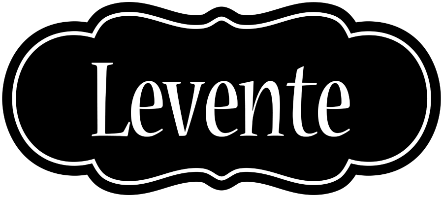 Levente welcome logo