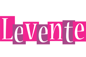 Levente whine logo