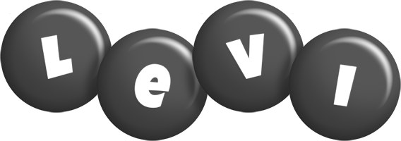 Levi candy-black logo