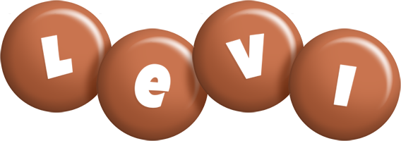 Levi candy-brown logo
