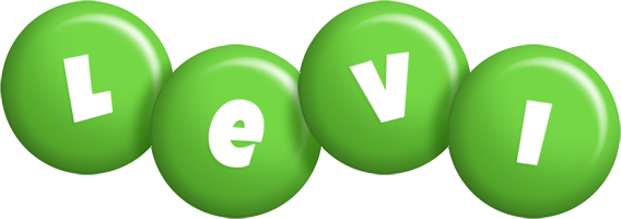 Levi candy-green logo