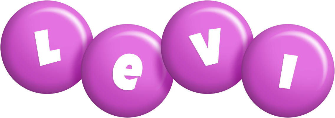 Levi candy-purple logo