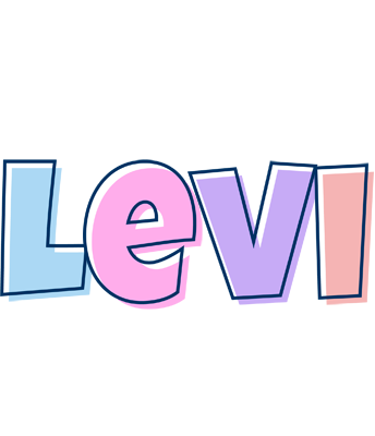Levi pastel logo