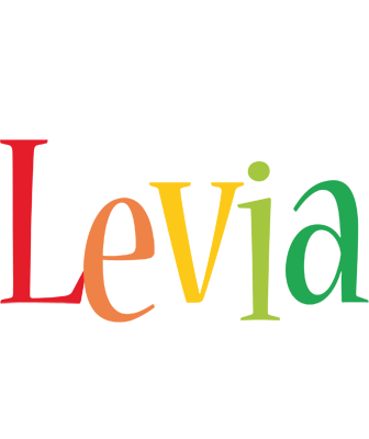 Levia birthday logo