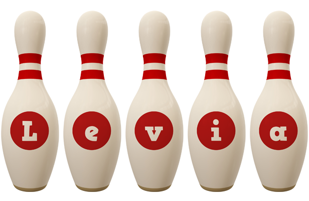 Levia bowling-pin logo