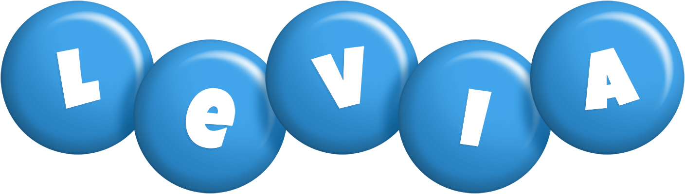 Levia candy-blue logo