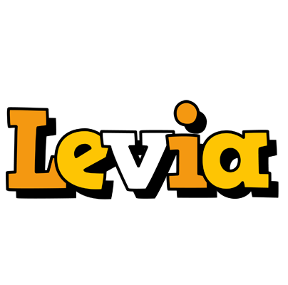 Levia cartoon logo