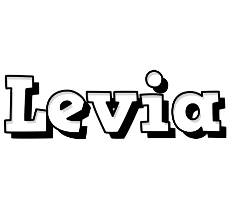 Levia snowing logo