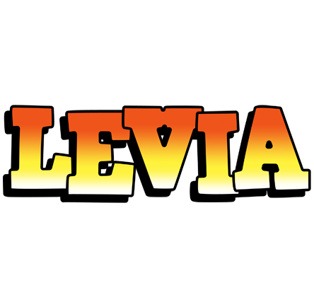 Levia sunset logo