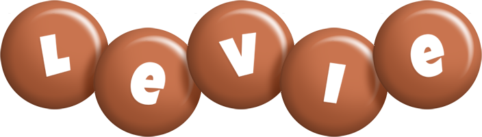 Levie candy-brown logo