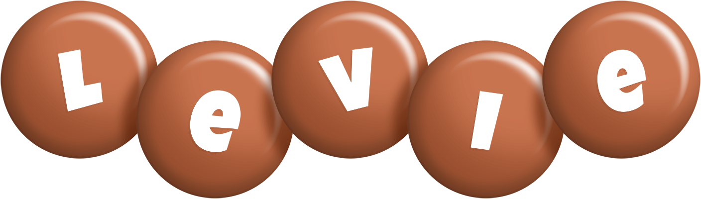 Levie candy-brown logo