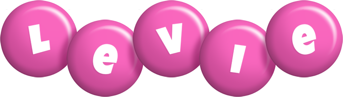 Levie candy-pink logo