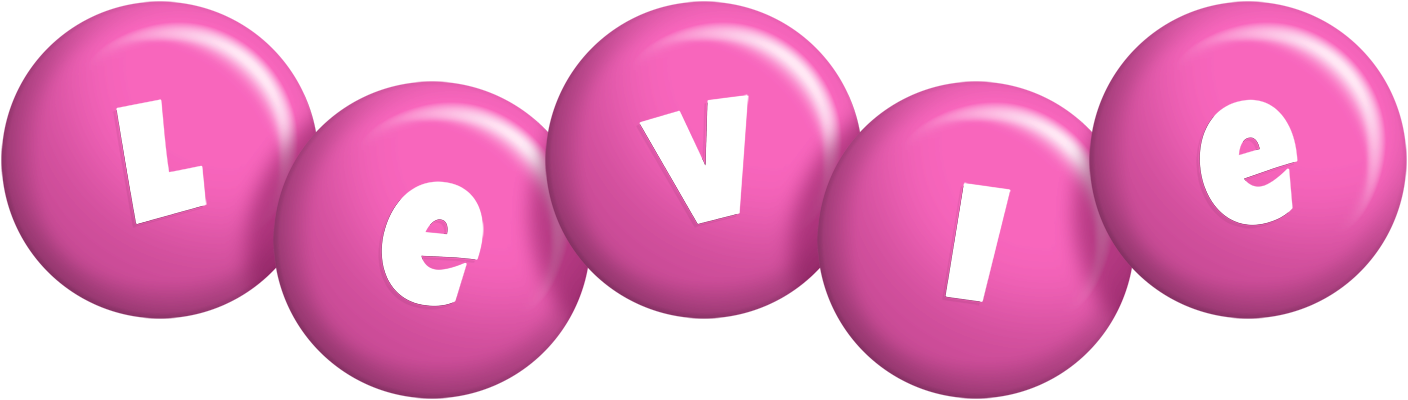 Levie candy-pink logo