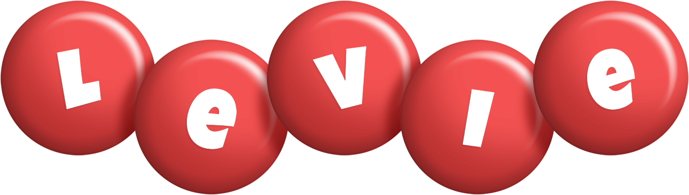 Levie candy-red logo