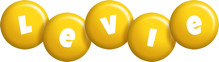 Levie candy-yellow logo